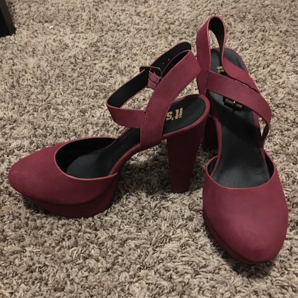 6in Platform Chunky Heels